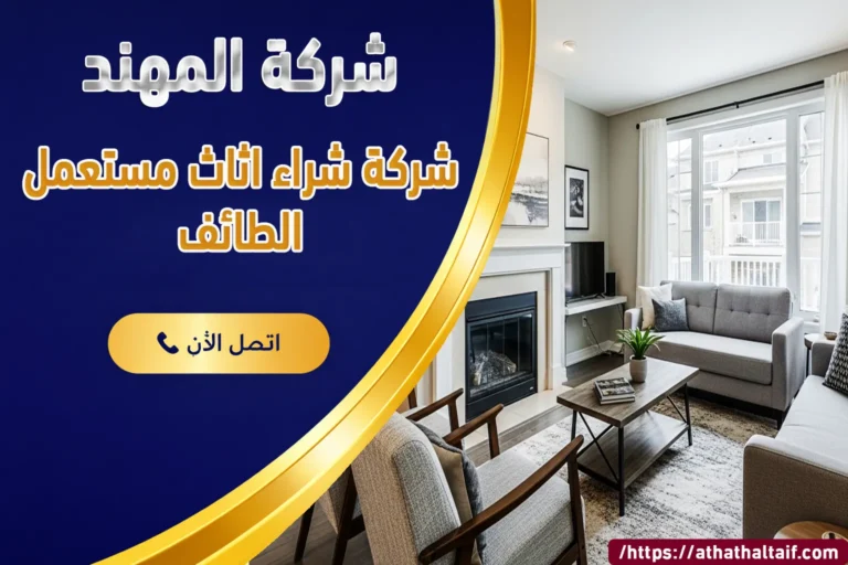 شركة المهند لشراء الأثاث المستعمل في الطائف نشتري الكنب والمجالس والطاولات وغرف المعيشة بحالة جيدة مع تقييم فوري ونقل مجاني ودفع نقدي سريع